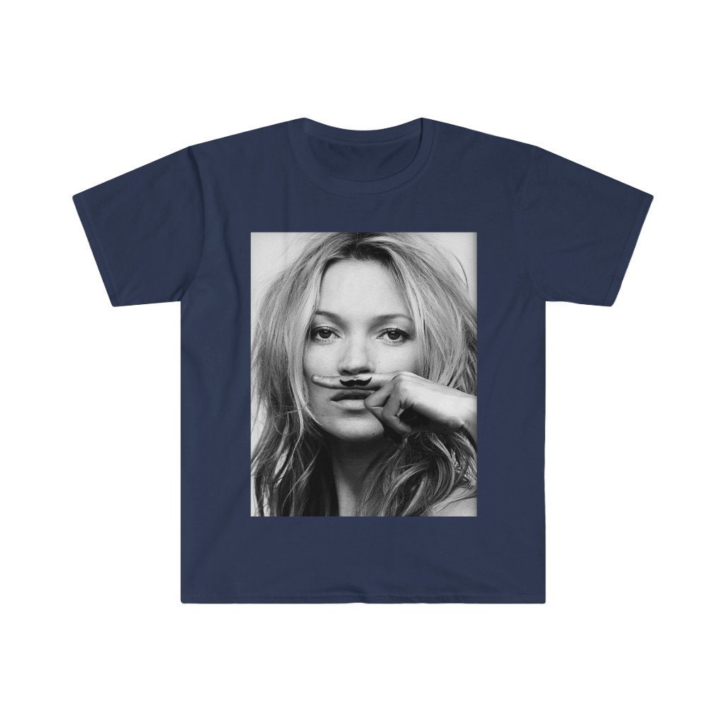Fashion Icon T-shirt, Kate Moss Retro Casual Tee, Women 90s Fashion Icon T-shirt, Kate Moss Retro Casual Tee, Women 90s