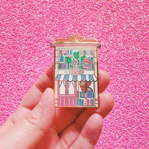 The Bookshop Enamel Pin