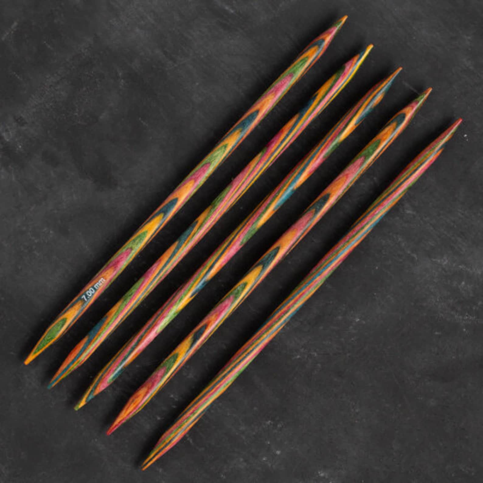 Knit Pro Symfonie Wood Double Pointed Knitting Needles Wooden Etsy