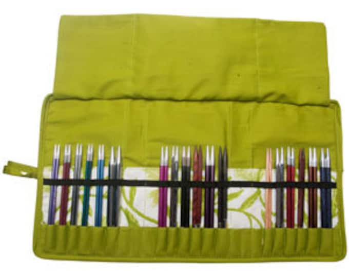 Étui à aiguilles à tricoter interchangeable KnitPro/ Trousse de voyage à tricoter/ Rangement pour tricot/ Cadeau pour tricoteuse/ Organiseur de rouleaux d'aiguilles/ Sac de rangement moderne