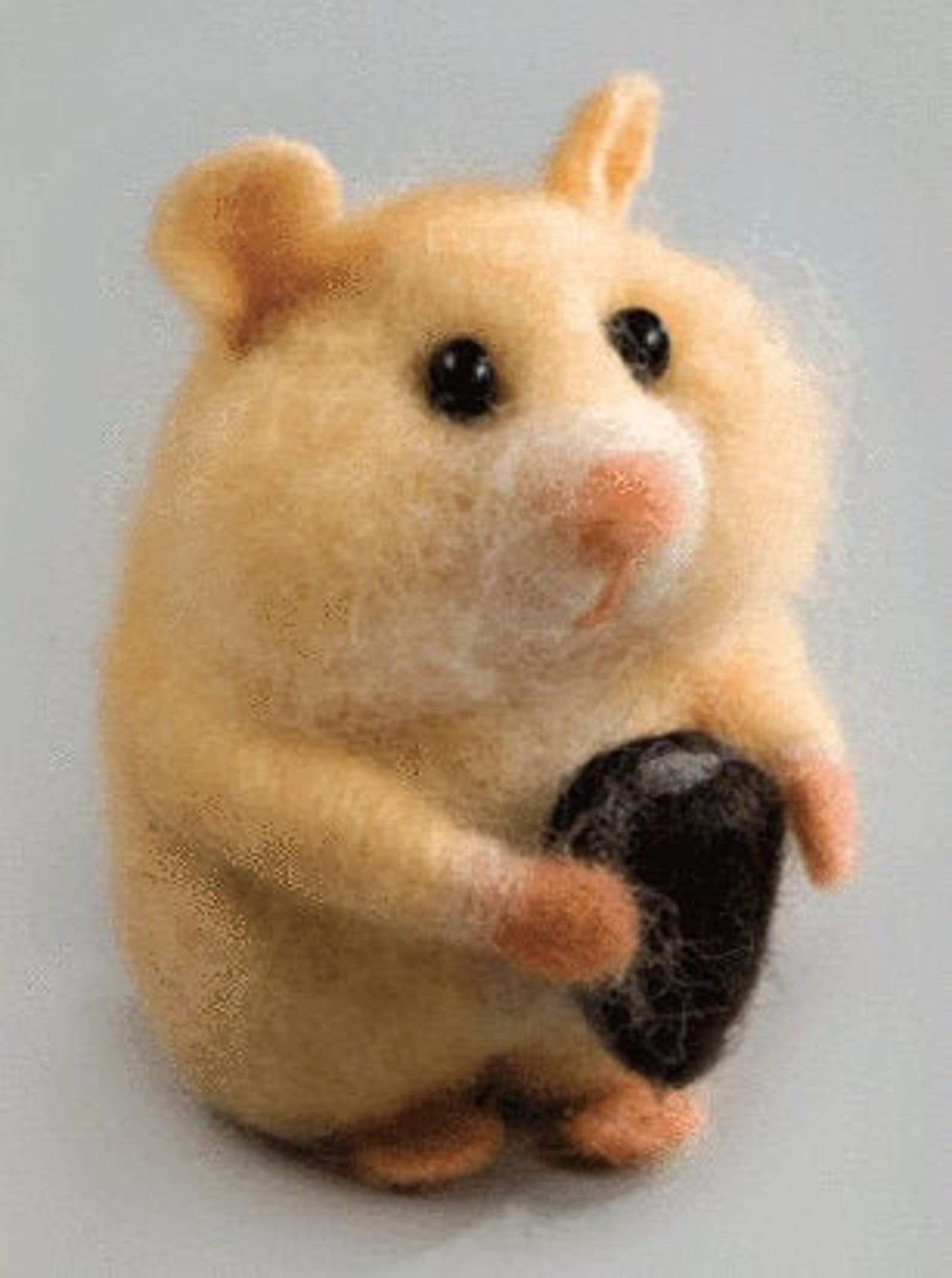 Hamster Felting Kit Nathan Needle Felting Kit DIY Kit Etsy