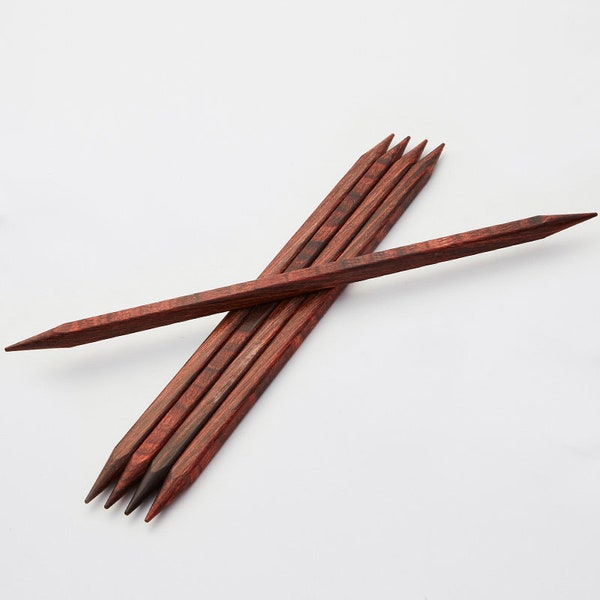 Double Pointed Knitting Needles Cuboid Birch Wood Knit Pins needles for knitting socks length 15 cm Knit Pro Cubics