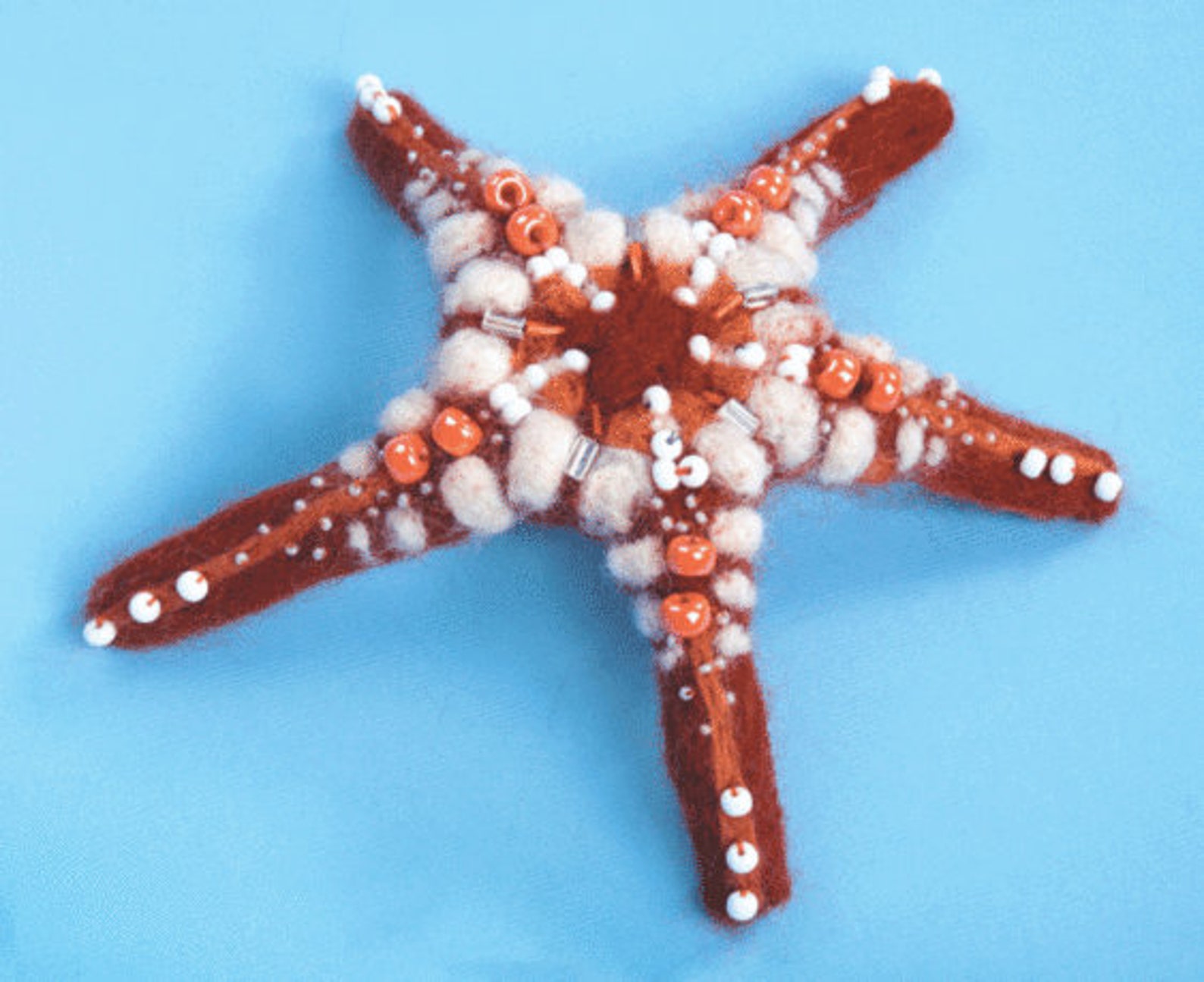 Felting kit Starfish Needle Felting Kit DIY Kit Craft Kit Etsy