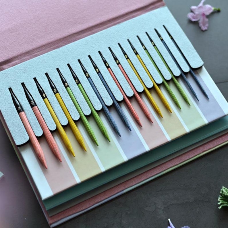 Interchangeable Circular Knitting Needles Set Knit Pro Etsy