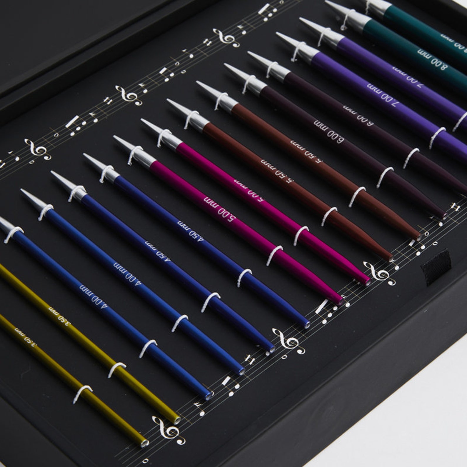 Interchangeable Circular Knitting Needles Set Knitpro Zing Etsy UK