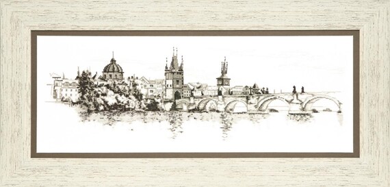 Cross stitch kit Crystal Art "Memories of Prague"