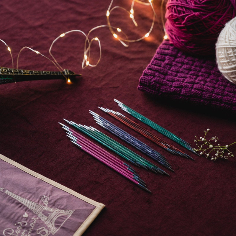 Double Pointed Knitting Needles Set KnitPro Royale Coloured Etsy