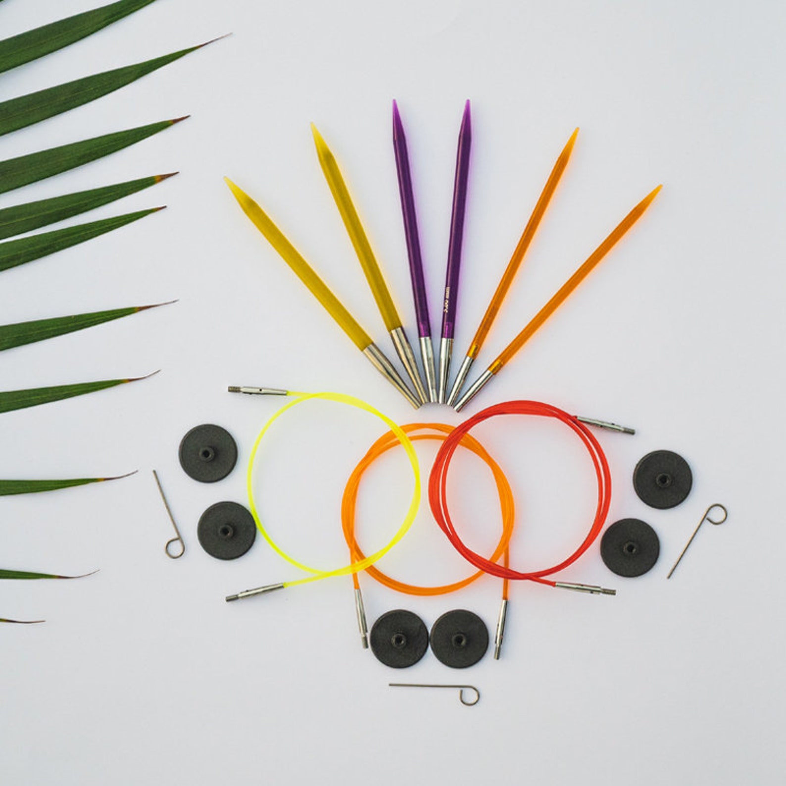 Interchangeable Circular Knitting Needles Set Knitpro Trendz Etsy