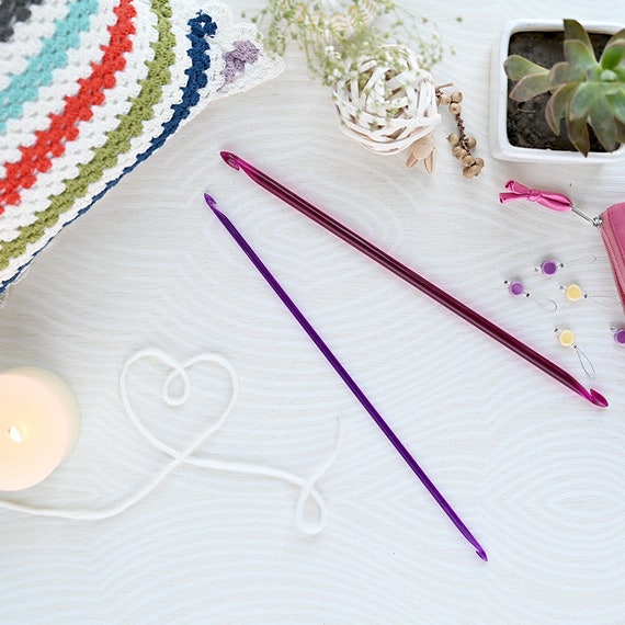 Stylish Tunisian Crochet Hook Case