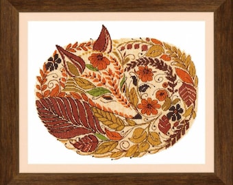 Counted cross stitch kit Crystal Art "Colors in autumn"