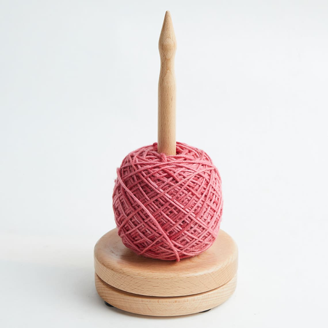 Wooden Thread Yarn Dispenser KnitPro/ spinning yarn buddy/ Etsy