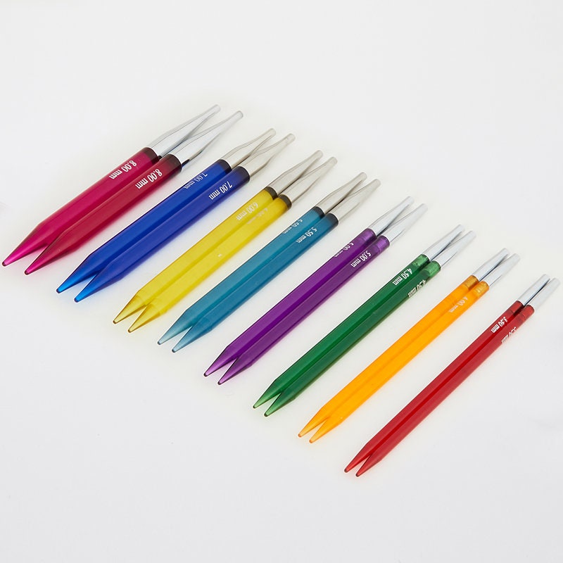 Interchangeable Circular Knitting Needles Set Knitpro Trendz Etsy Canada