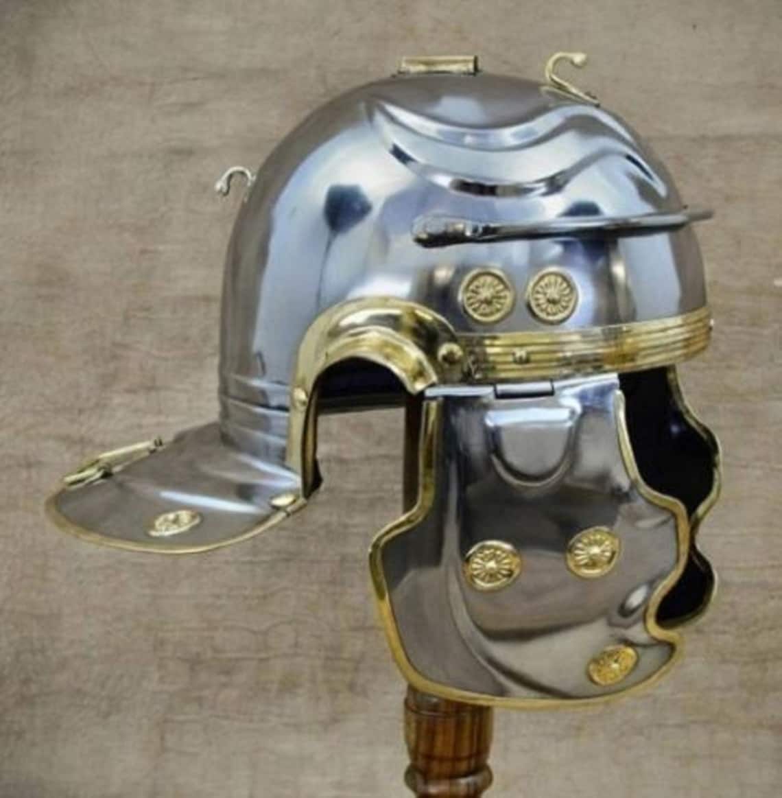 Imperial Roman Gallic G Helm 18 Gauge Medieval Roman | Etsy