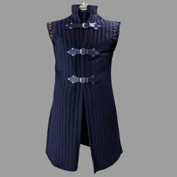 Medieval Knight Armor Costumes Dress VEST Gambeson Cotton Coat