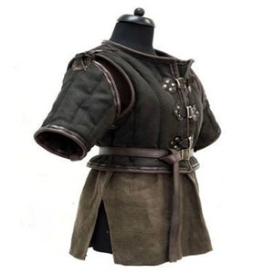 Medieval Costume Gambeson Reenactment Roman Medieval Gambeson Easter Gift