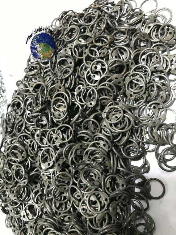 Round Rings With Round Rivets,6mm, 7mm ,8mm or 9mm,riveted Chainmail Rings, riveting Tool Free 