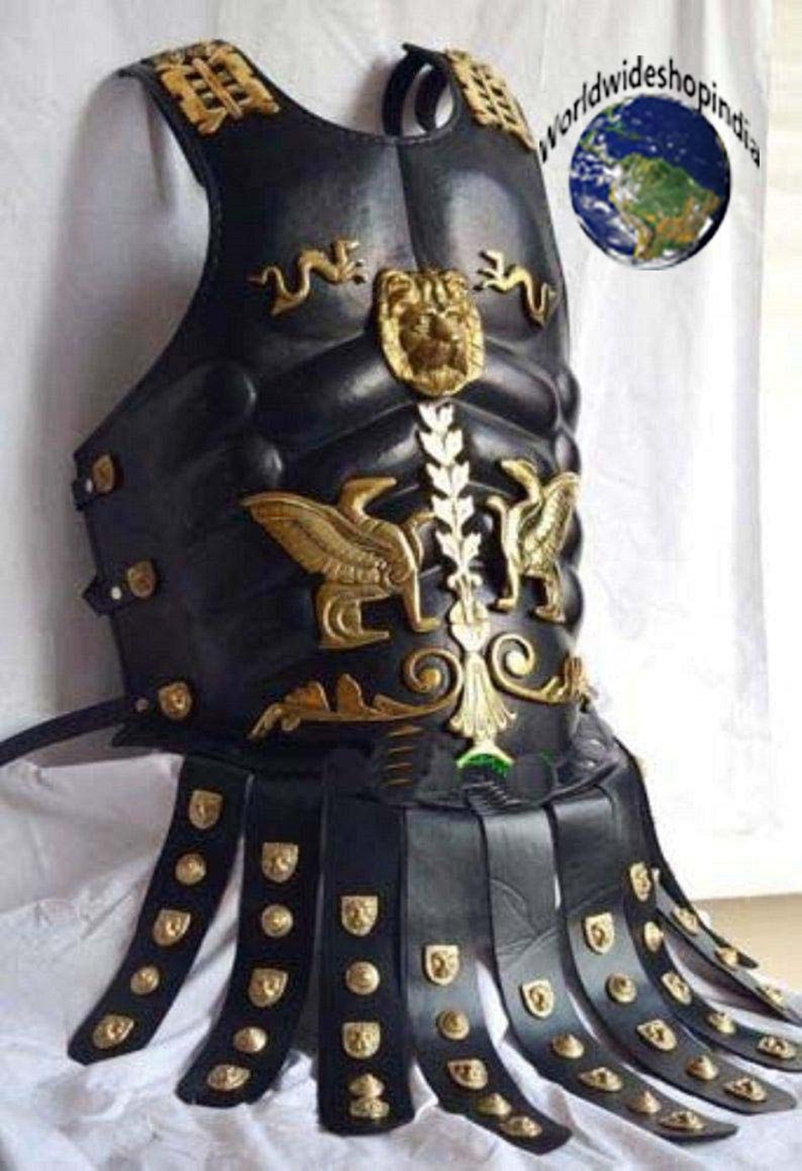 New Body Armor Chest Breast Plate Leather Muscle Armor Etsy