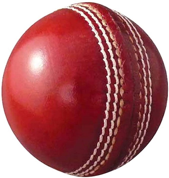 Leather Cricket Ball Red Color A Grade Hard and Seasoned Etsy