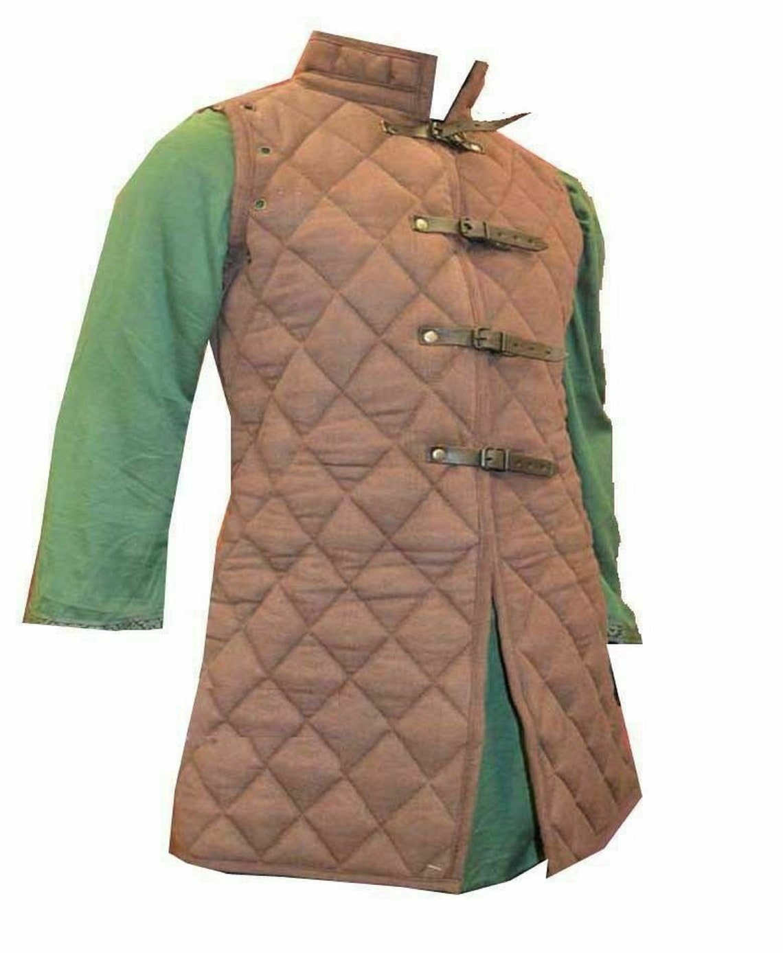 Medieval gambeson with sleeveless Padded under armor for body Etsy