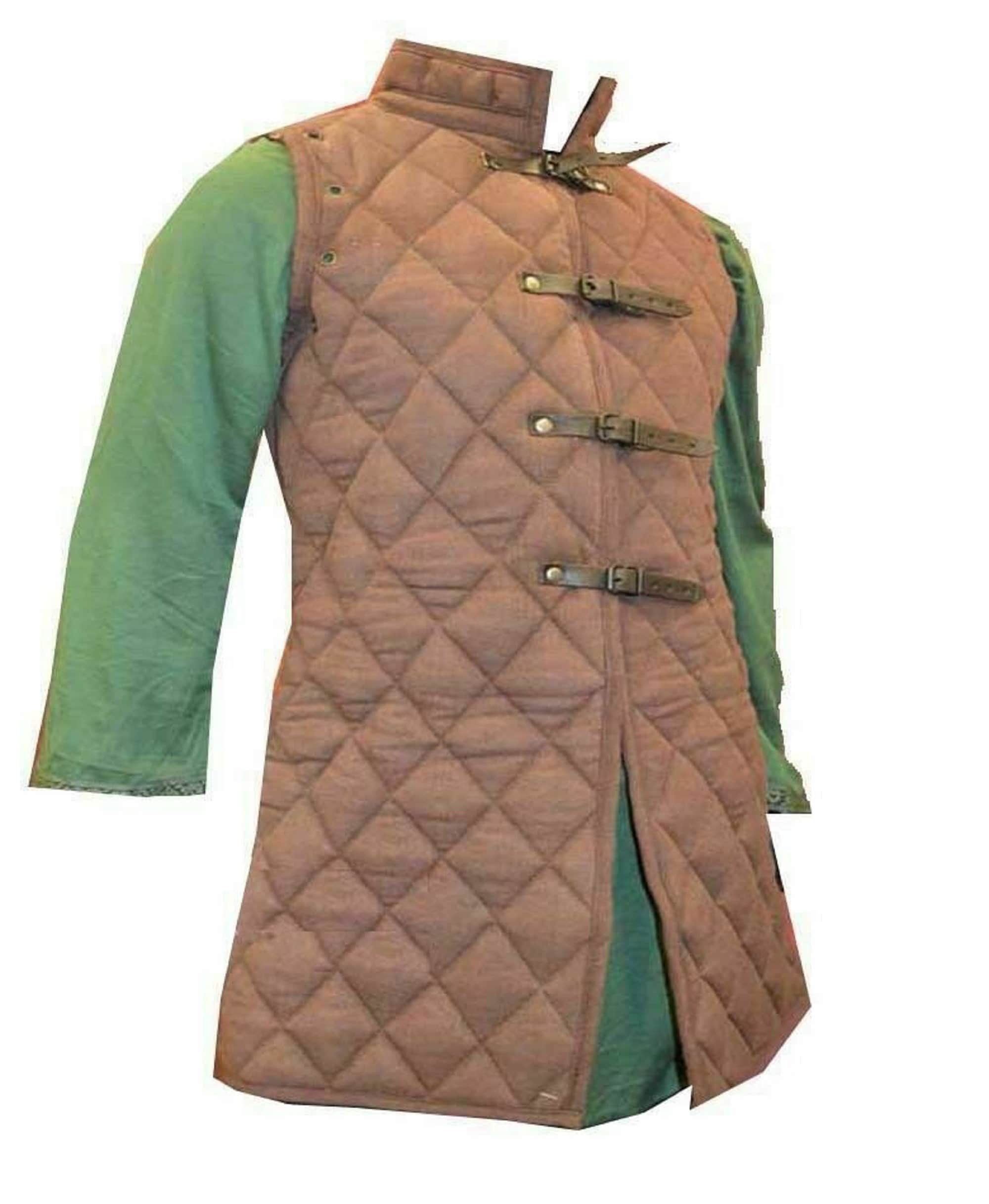 Medieval gambeson with sleeveless Padded under armor for body Etsy