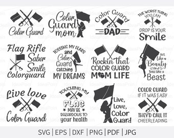 Download Colorguard Svg Etsy