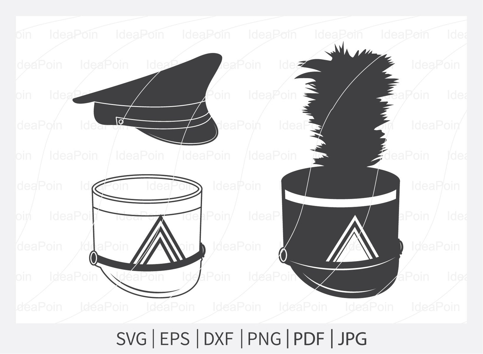 Marching Band Hat SVG Marching Band SVG Shako Hat Svg Etsy