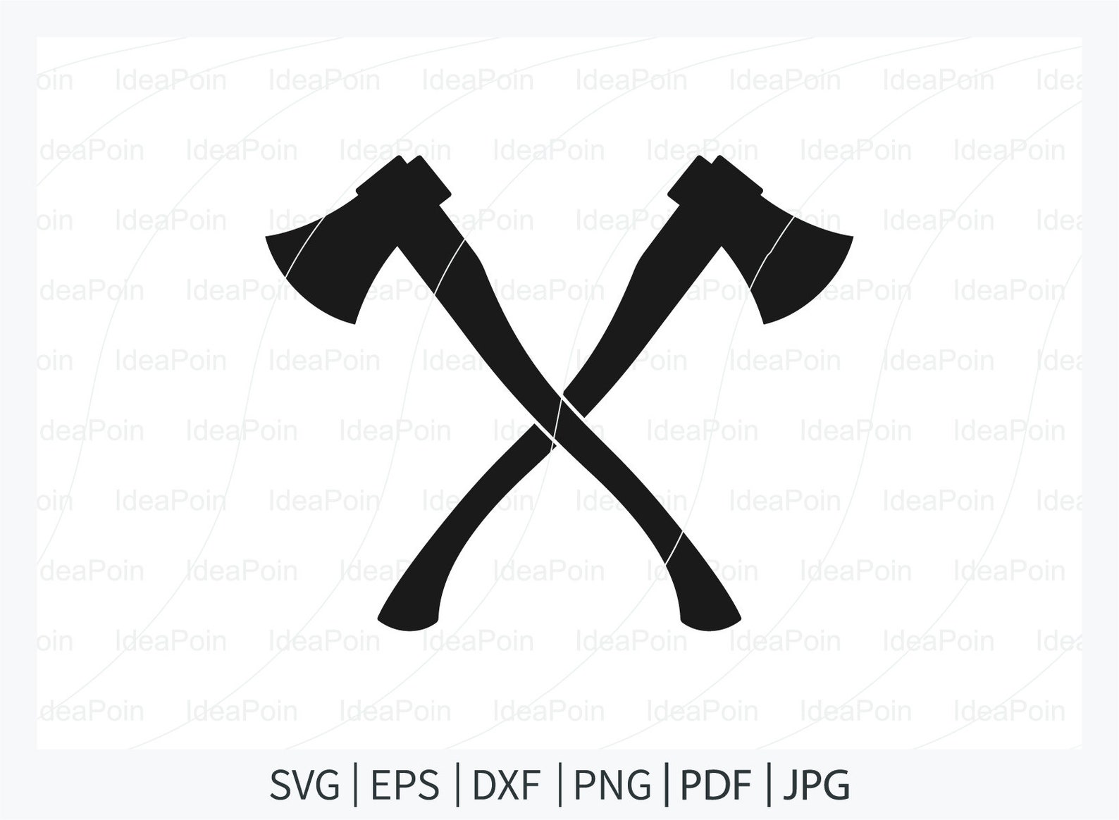 Axe Svg Crossed Firefighter Axe Svg Cross Axe Svg Etsy