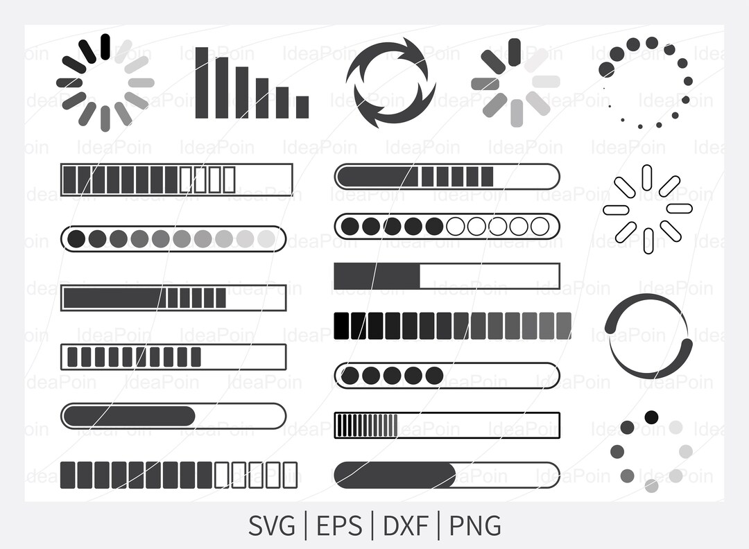 Loading SVG Bundle, Loading Clipart, Loading SVG File, Baby Loading Svg ...