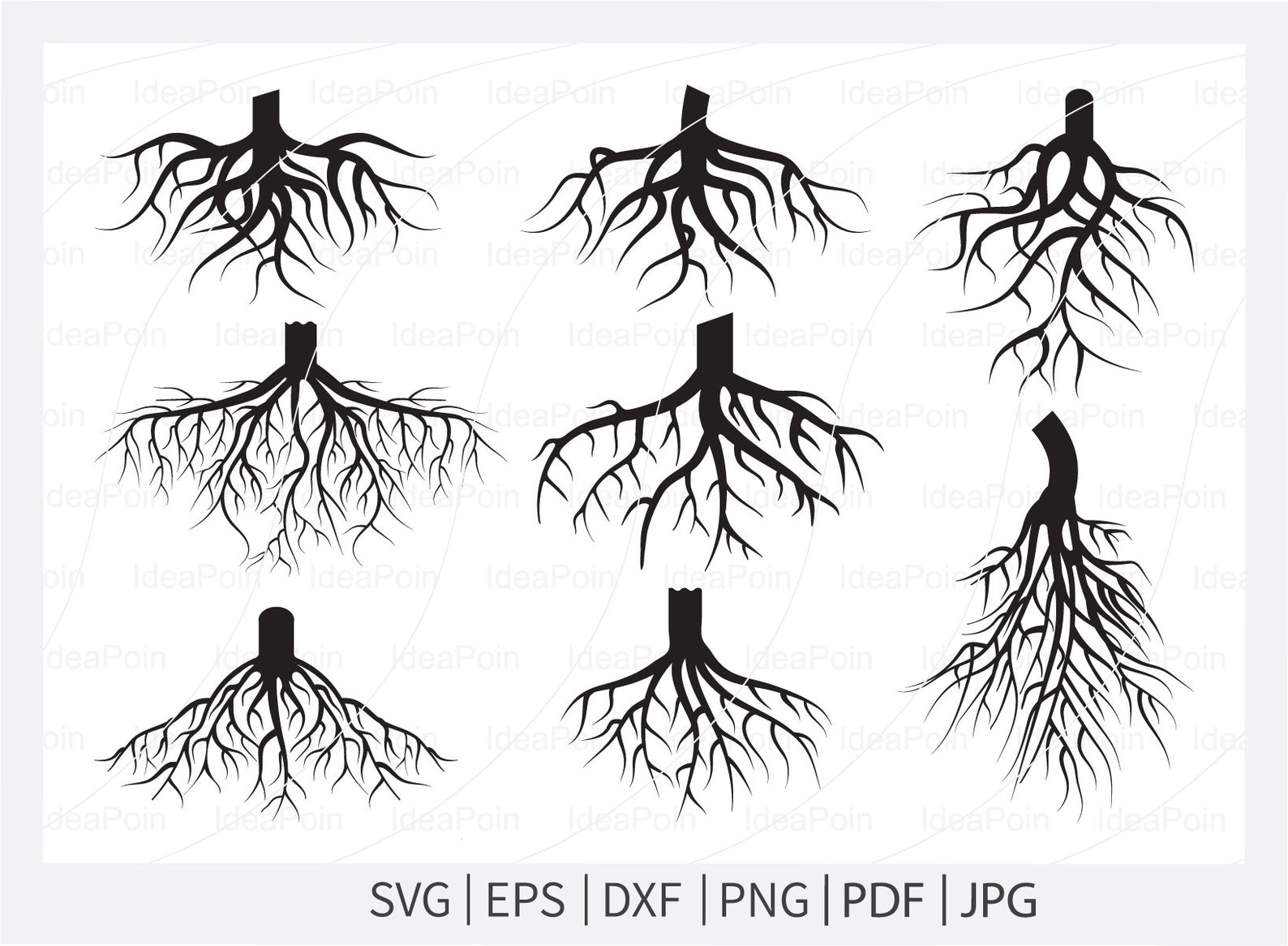 Roots SVG Bundle Tree Roots Svg Roots Svg Tree Roots - Etsy