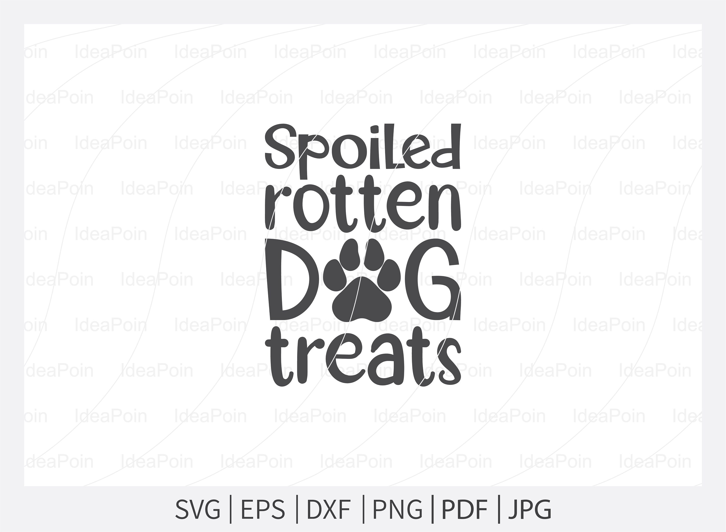 Dog svg Cut File Dog Treat svg Treats SVG Paw Print SVG Dog Etsy