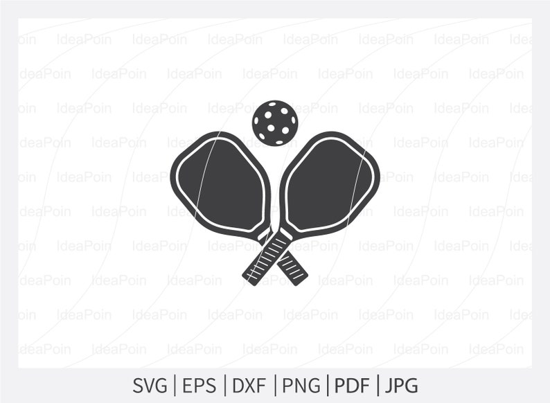 Pickleball SVG Pickleball Heartbeat Svg Pickleball SVG Etsy