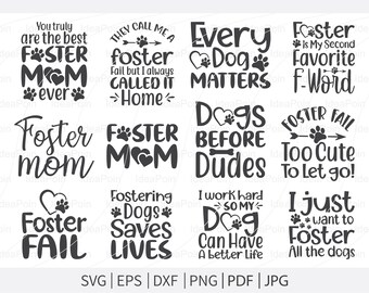 Foster Families I Want To Foster A Dog Foster Dog, Adopt Svg