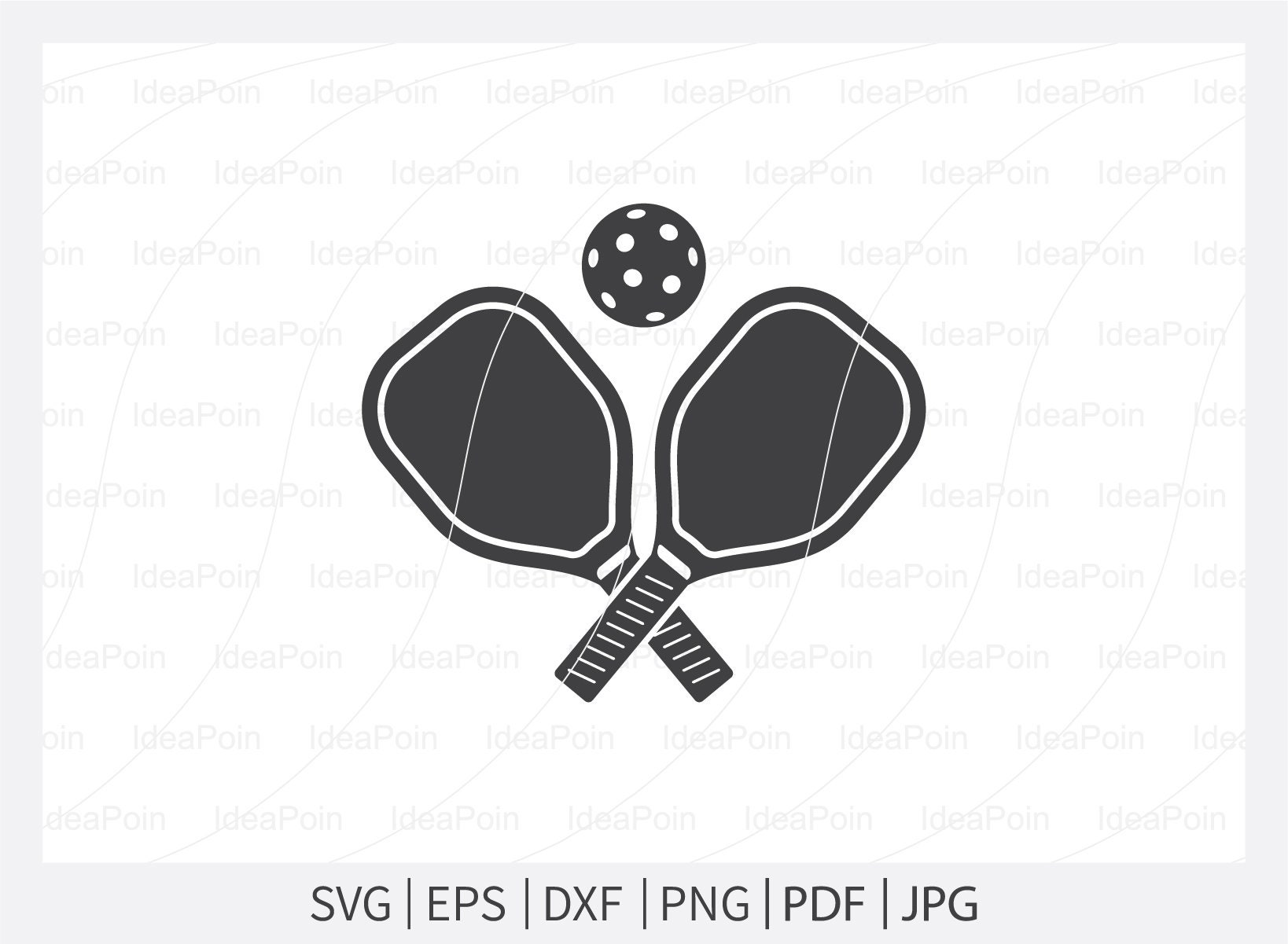 Pickleball Paddles Svg Pickleball Svg Pickleball Cricut - Etsy
