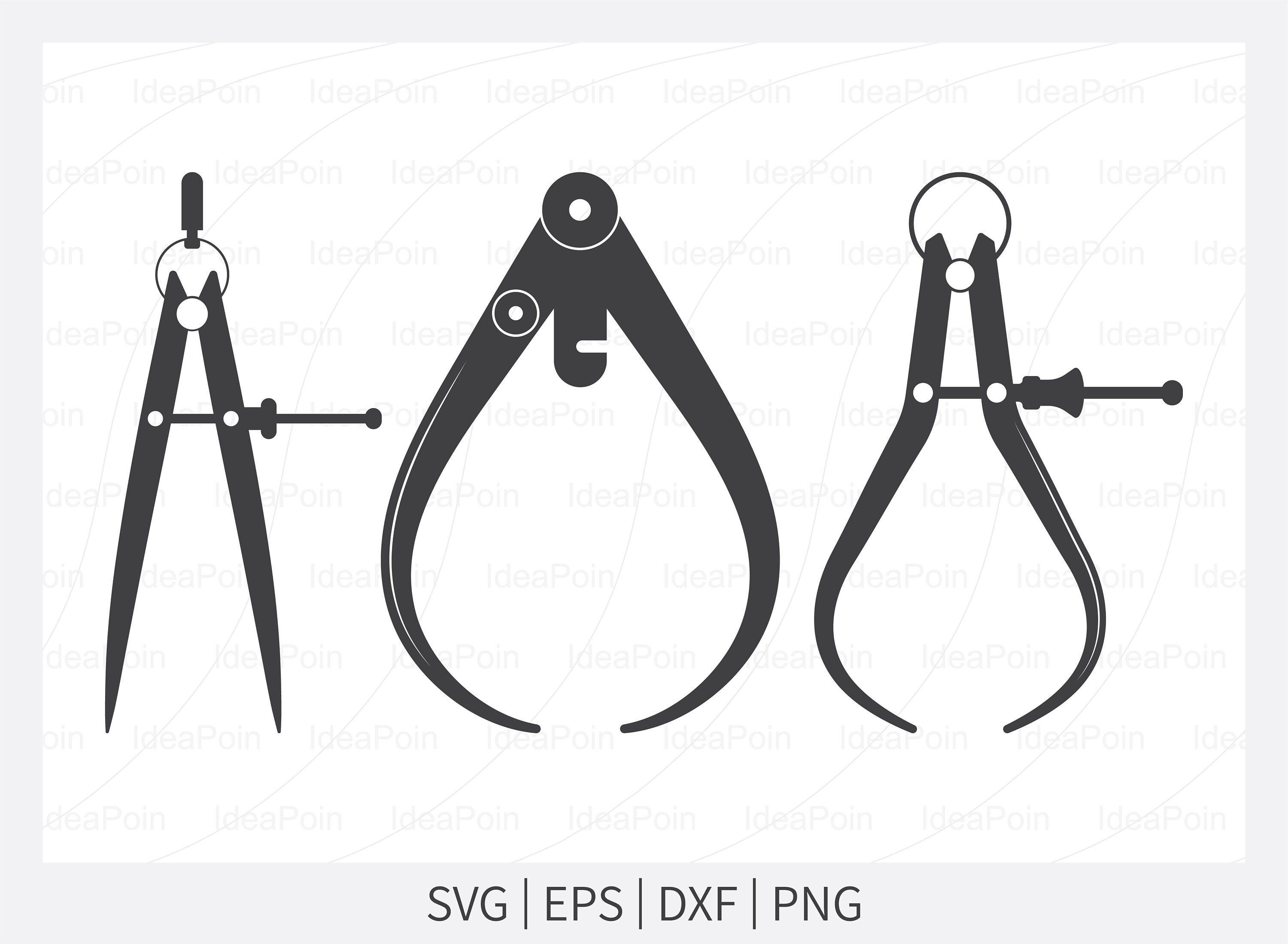 Caliper SVG Caliper Silhouette Engineering SVG Construction Etsy