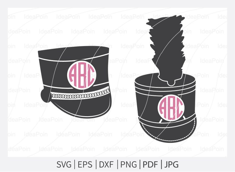 Marching Band Hat SVG Marching Band SVG Marching Band Hat Etsy