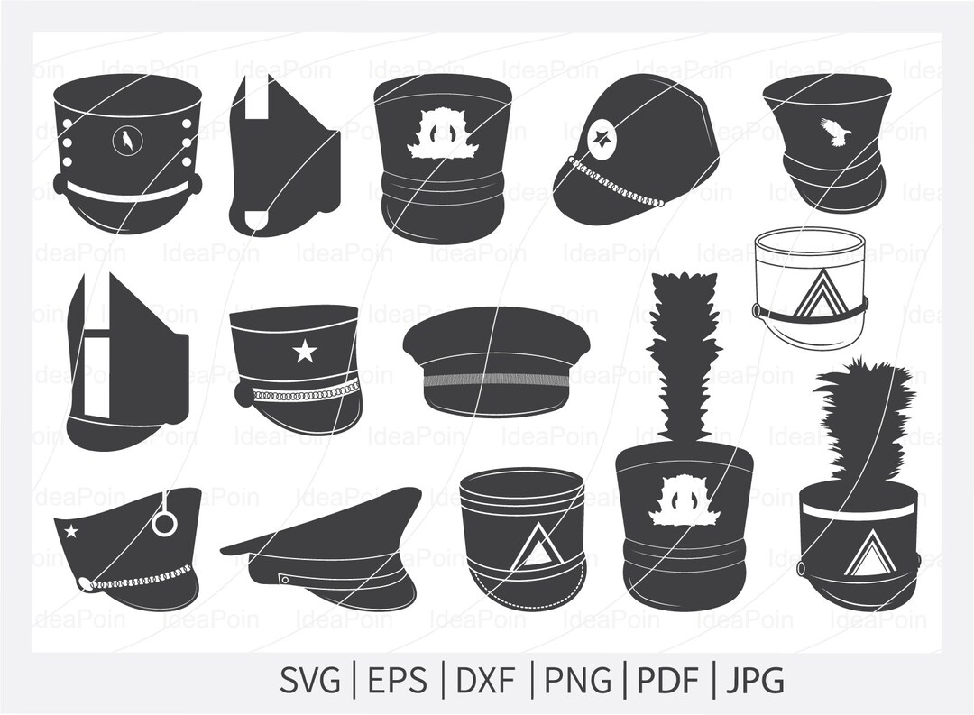 Marching Band Hat SVG, Marching Band SVG, Shako Hat Svg, Marching Band