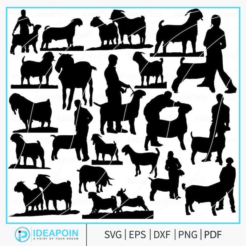 Vector Show Goat Show Goat - Etsy