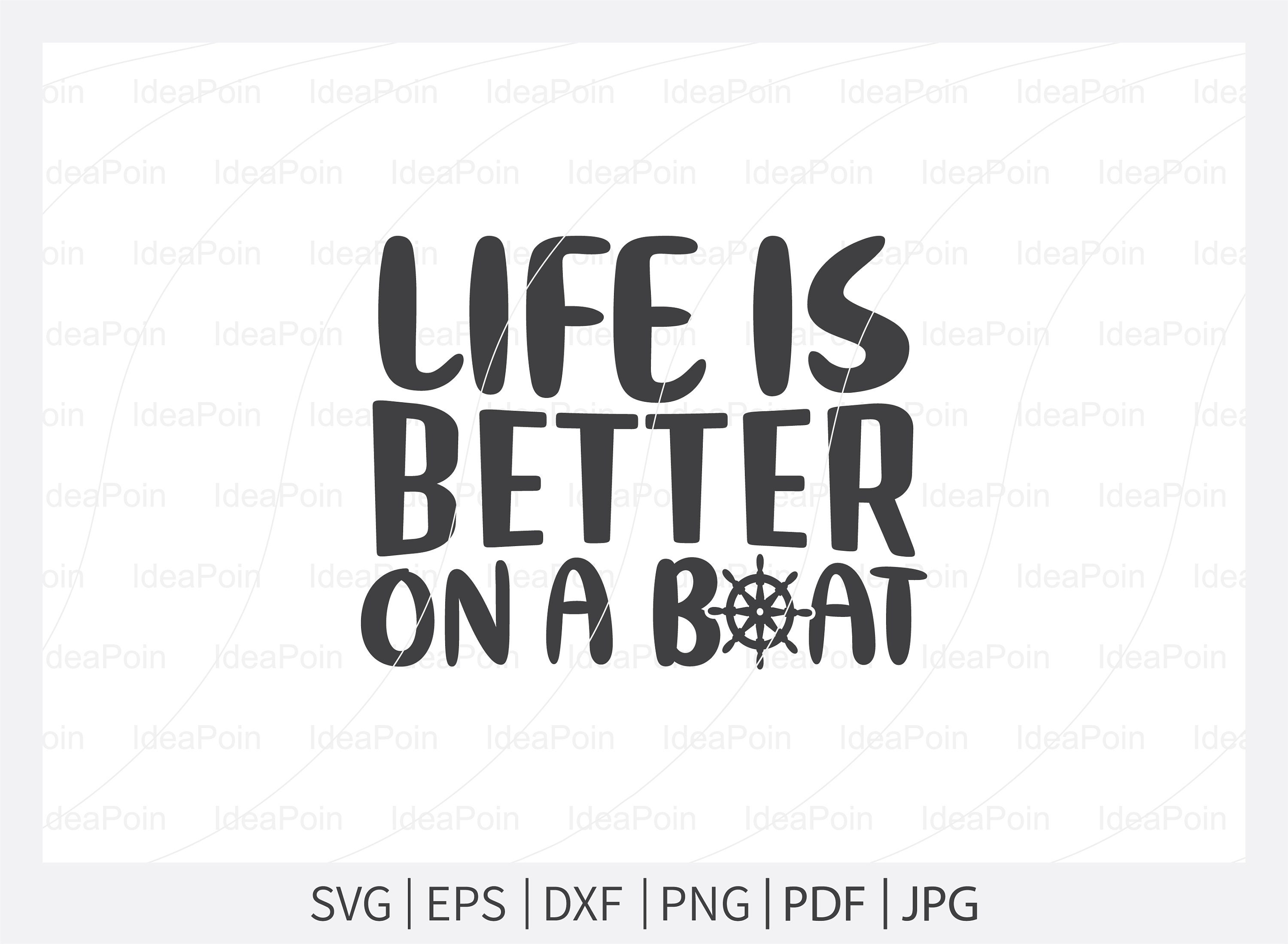 Boat Life SVG Boating SVG Lake Life Svg Bundle Boat Life Etsy Canada