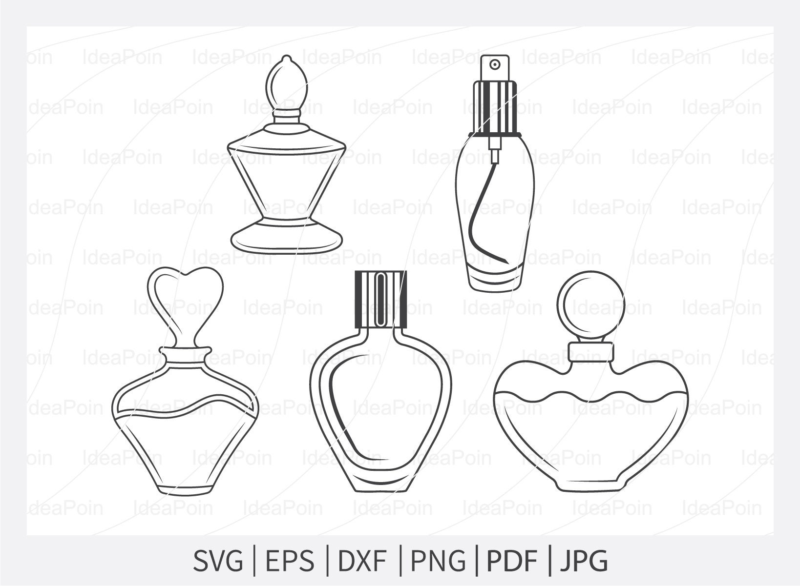 Perfume Bottle Outline