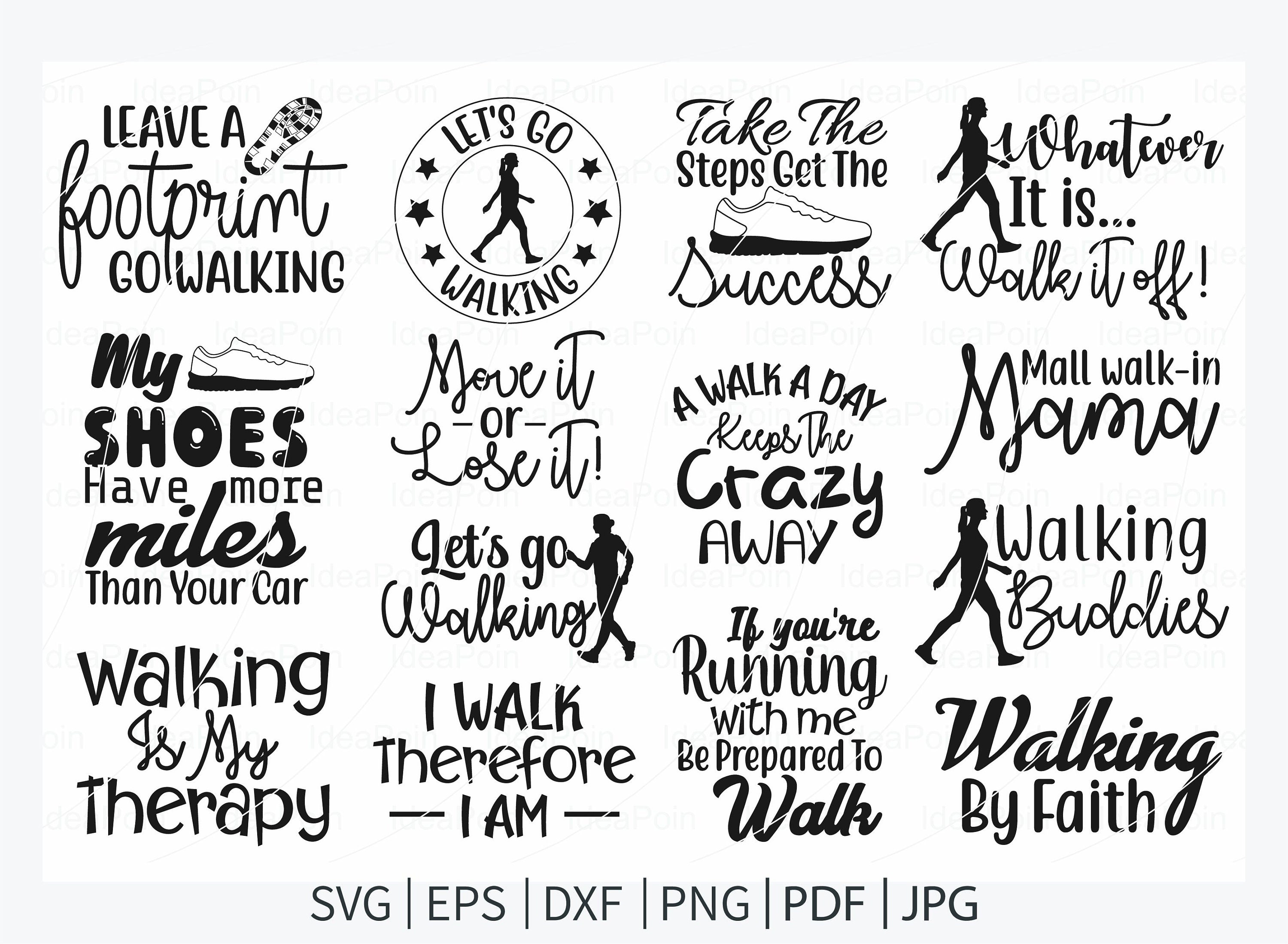 Let's Go Walking svg, Walking svg, Walking Mom Gift, Exercise svg, Walkers Gift, Walking in a Winter, Walking Enthusiast svg, Walking
