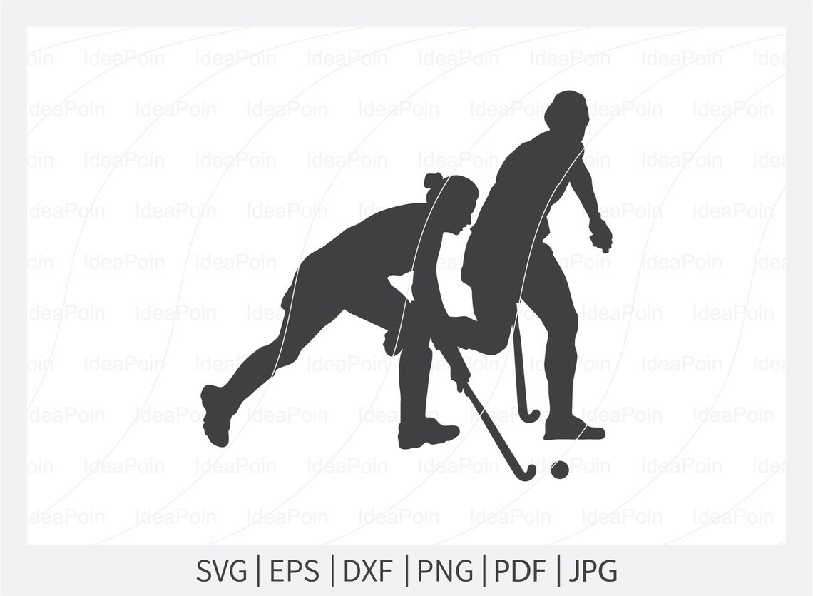 Field Hockey SVG Field Hockey Player Svg Woman Field Hockey - Etsy