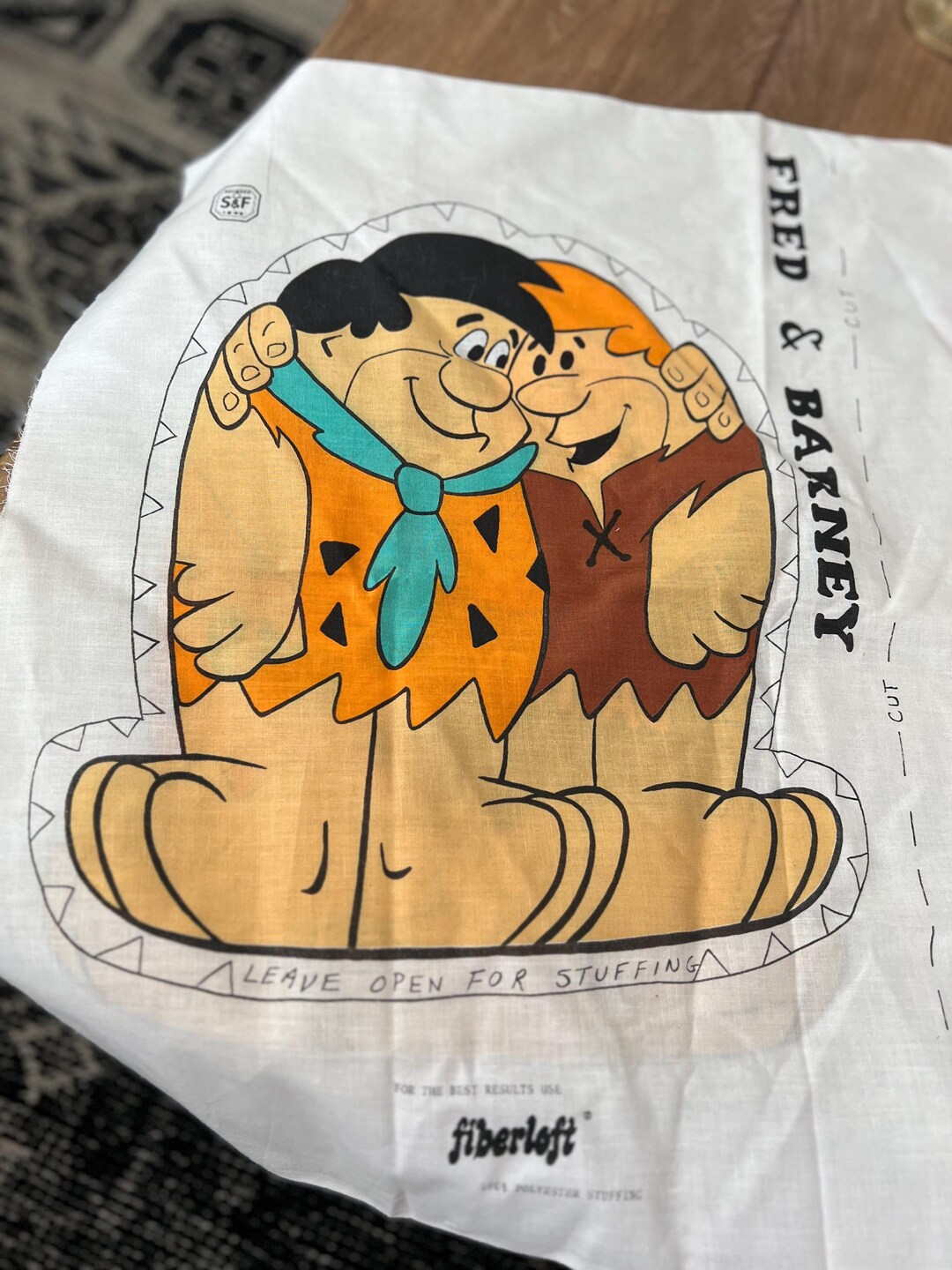 Vintage Fred Flinstone, Barney, the Flinstones Sew Pattern Fabric ...