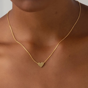 Mothers Day Gifts, Necklace For Mom, Grandmother Necklace, Necklace For Auntie, Heart Necklace, Minimalist Necklace, Gold Filled Necklace