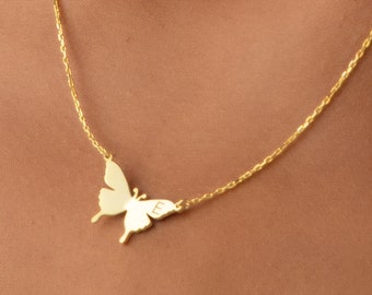 Download Butterfly Necklace Etsy