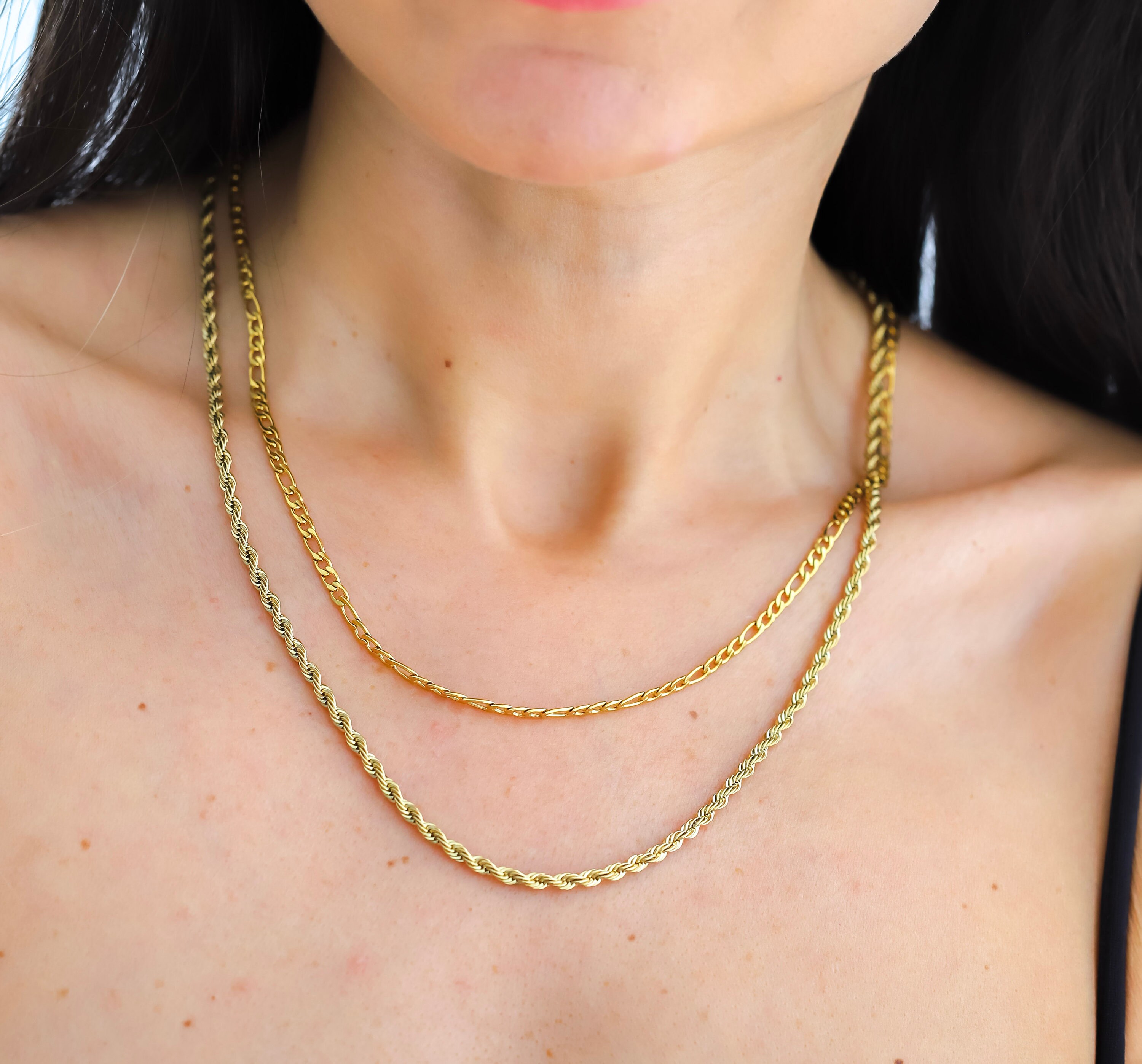 Custom Gold Chains 18K Gold Filled Chain Waterproof Etsy Australia