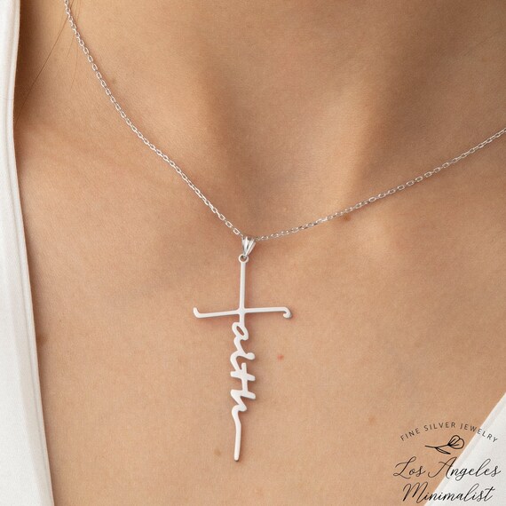 Custom Faith Necklace Communion 