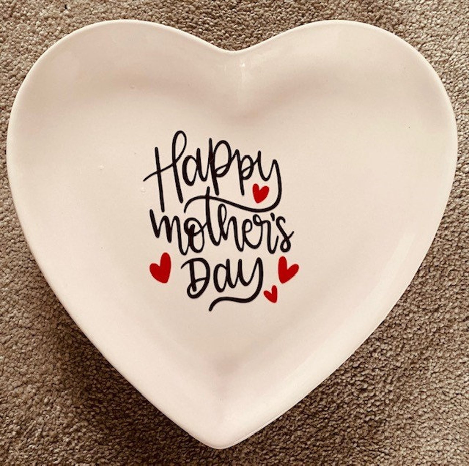 Beautiful Mothers Day Plate Etsy