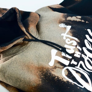 Bleached Hooded Sweatshirt