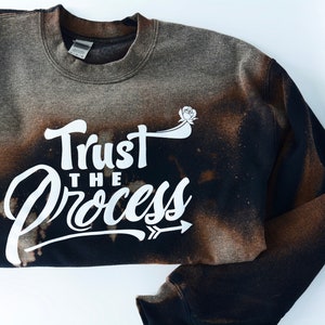 Bleached Crewneck Sweatshirt