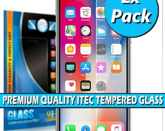 For Apple Tempered Glass Screen Protector for New iPhone 6 7 8 Plus 11 12 13 Pro X XR XS Max Cover
